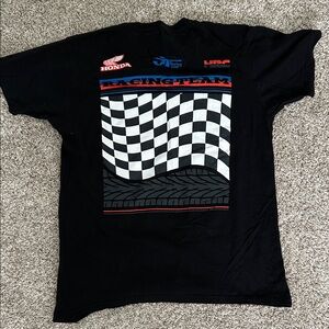 Honda Racing Team Black T-Shirt
